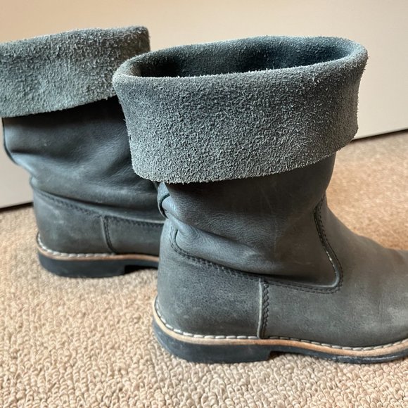 Roots Tribe Rollover Boots - Grey - Picture 3 of 5